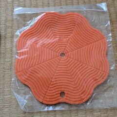 鍋敷き（布製1、ゴム製1）の画像