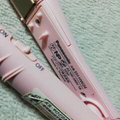 Panasonic 3Way ミニヘアアイロン EH-HW24 ピンクの画像