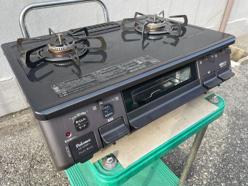 パロマ製LPガス中古ガステーブル2022年式 PA-S75B-R