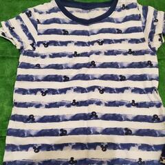 UNIQLO ミッキー柄 リラコ&Tシャツ.100サイズ の画像