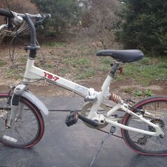 ジャンク　ブリジストン　折りたたみクロスバイク　トランジット7の画像