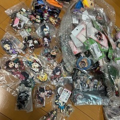 鬼滅新品の刃 ラバーキーホルダー の画像