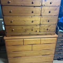 タンス　無料　2つの画像