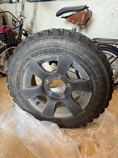 ジムニー JB23に使用！スパイク タイヤ！