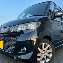 特別仕様車☆月々9千円〜分割払い可❗️ 車検2年付き！【名義変更代込み】大人気☆スズキ パレットSW☆HDDナビ付き☆走行中DVD見れます☆ETC付き☆両側電動スライドドア☆ドラレコ☆スマートキー☆フルオートエアコン☆純正アルミ☆事故修復歴無し☆そのまま乗って帰れます‼️の画像