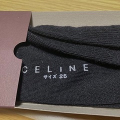 CELINE HOMME靴下の画像