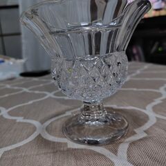 カメイのクリスタルガラスの花瓶（未使用）の画像