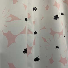 ★取りに来ていただける方のみ★【カーテン2組セット 】遮光 1級　幅130cm × 丈200cm 北欧・花柄の画像