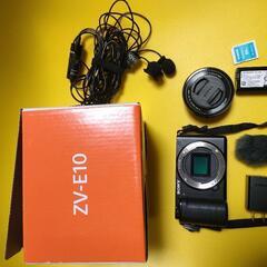 SONY ZVE 10 4K UHD VLOG CAMERAの画像
