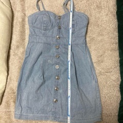 キャミワンピース デニム Lサイズ