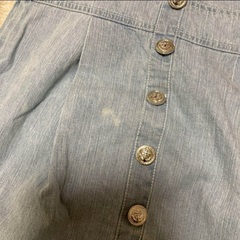 キャミワンピース デニム Lサイズの画像