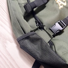 未使用品 野球 アスレチックス オークランド リュック かばん バックパック スポーツ カーキの画像