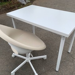✅IKEA✅ 椅子机セット
