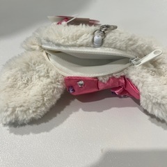 クリエイティブヨーコ ふわふわパスケース リール付き ファスナー付き 希少の画像
