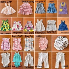 女の子 80cm 夏物 40点セット まとめ 靴 半袖 トップスの画像