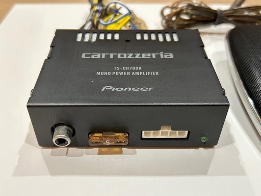 【値下げ】美品カロッツェリアTS-CH700A 薄型2ウェイパワードAVセンタースピーカー