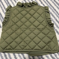 GAP カーキベスト　12-18monthsの画像