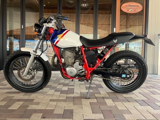 商談中　HONDA FTR223 MC34 オールペイント　スカチューン　スパトラ　前後タイヤバリ山　油脂類・消耗品交換　機関良好　キャブセッティング済み