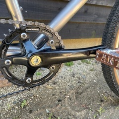 新作人気 パナソニック mtb ブルーラグ 26 チタン クリスキング simworks 自転車本体