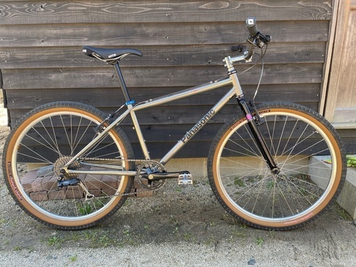 パナソニック mtb simworks クリスキングチタン26 ブルーラグ