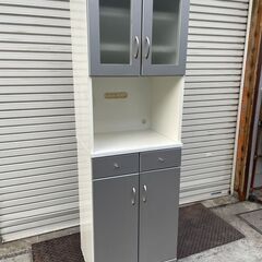 ★ 家具 キッチン ボード 高さ185x幅60x奥行46cm オ...