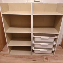 お譲り先決まりました＊ニトリ カラーボックス 3段 ベージュ 
