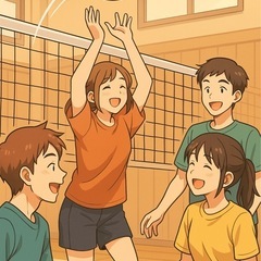 「自分の“居場所”が欲しい人へ。笑って繋がる、ゆるバレーあります◎」