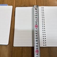 ④ ノート　メモ帳の画像