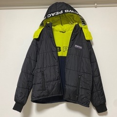 シーズンオフSALE！！【ロデオクラウン】定価:15,389円　PEACリバーシブル　中綿　ジャケット フード取り外し可　3wayの画像