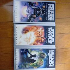 懐かしいスターウォーズVHS3本セット　値引きしましたの画像
