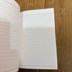 ⑥ ノート　メモ帳の画像