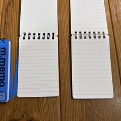 ⑨ ノート　メモ帳の画像