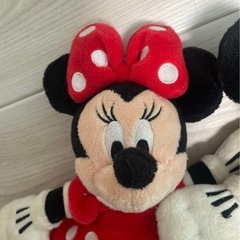 ディズニー　ミッキー　ミニー　ぬいぐるみの画像