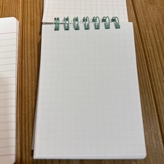 ⑩ ノート　メモ帳の画像