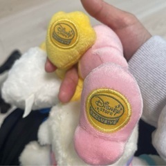 ディズニー　ドナルド　デイジー　ぬいぐるみの画像