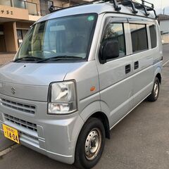 乗って帰れます：総額17万円：車検R8年04月14日まで：平成20年04月：スズキ　エブリイ　４WD：AT：17万キロ台：下取り可能の画像