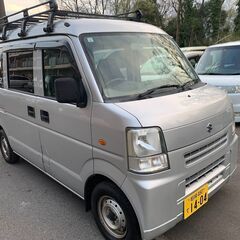 乗って帰れます：総額17万円：車検R8年04月14日まで：平成20年04月：スズキ　エブリイ　４WD：AT：17万キロ台：下取り可能の画像