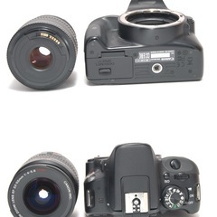 超望遠レンズ付き Canon Kiss X7 ダブルレンズ 届いて直ぐに使えるの画像