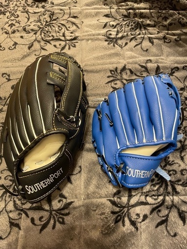 野球グローブ 親子セット (龍mämä) つきみ野のおもちゃ《スポーツ玩具 