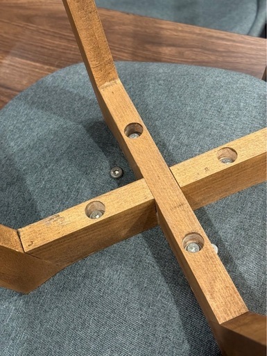 ダイニングチェア ×10脚 クッション イームズチェア eames ファブリック生地 ダイニングチェアー 木脚 イス 