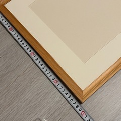 刺繍・パノラマ写真用 額縁 木製 フレーム（約80cm×38cm）の画像