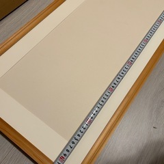 刺繍・パノラマ写真用 額縁 木製 フレーム（約80cm×38cm）の画像