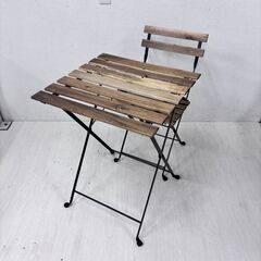 値引き 23068  折りたたみテーブルチェアセット　ガーデニン...