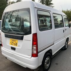 乗って帰れます：総額14万円：車検R7年12月09日まで：平成19年05月：スバル　サンバーバン ＶＢ ：AT：12万キロ台：下取り可能の画像