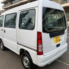 乗って帰れます：総額14万円：車検R7年12月09日まで：平成19年05月：スバル　サンバーバン ＶＢ ：AT：12万キロ台：下取り可能の画像