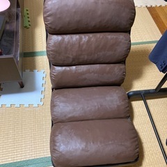 1人掛けソファ（ドン・キホーテ 2022年購入）【無料・引き取り限定】