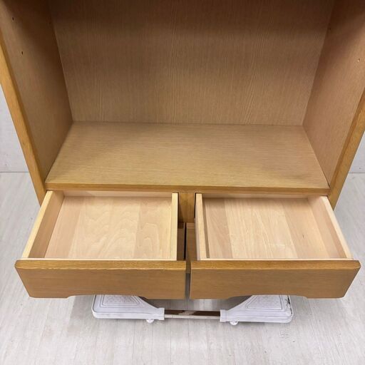  23045  書棚　ブックシェルフ　高さ175 karimoku   ◆大阪市内・東大阪市他 6,000円以上ご購入で無料配達いたし