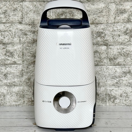 紙パック付き❗️Panasonic「Ｊコンセプト・クリーナー」MC-SJP810G 紙パック付き！Panasonic「Jコンセプト・クリーナー」MC-SJP810G 紙