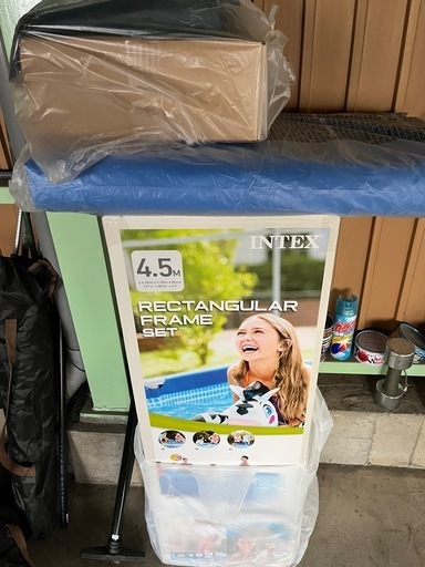 インテックスの4.5mプール