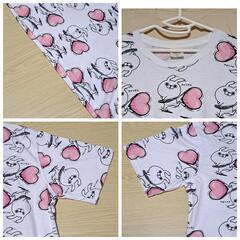 YOSISTAMP 半袖Tシャツ LL キャラクタープリントの画像